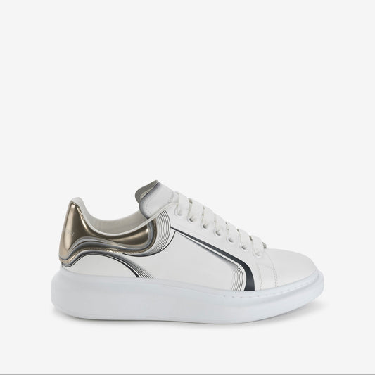 Oversized Sneaker 'Curve Tech - White Vanilla'