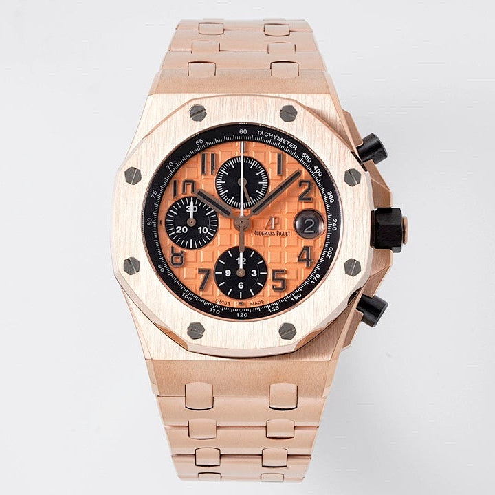 AP Royal Oak Offshore Chronograph Rose Gold Orange
