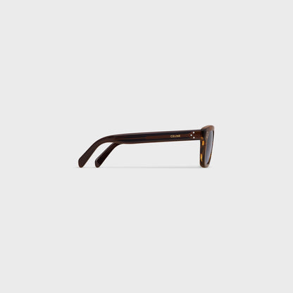 Occhiali da sole Black Frame 41 in acetato avana a righe
