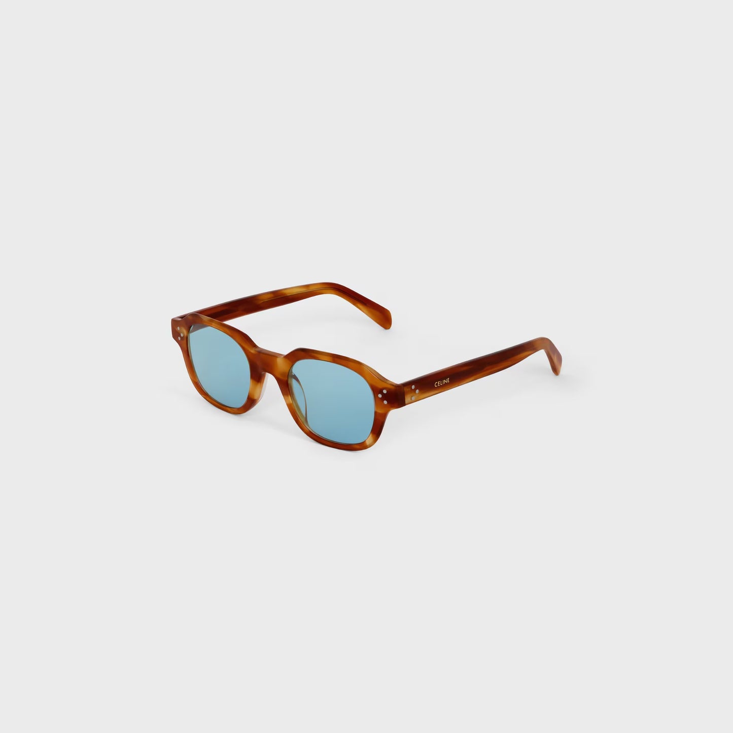 Occhiali da sole Black Frame 60 in acetato avana biondo