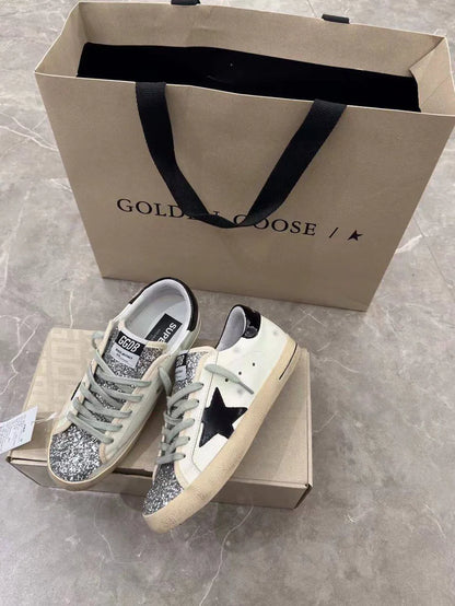 Bianco Nero Argento Glitterato