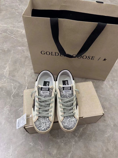 Bianco Nero Argento Glitterato