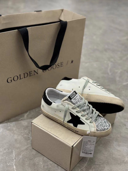 Bianco Nero Argento Glitterato