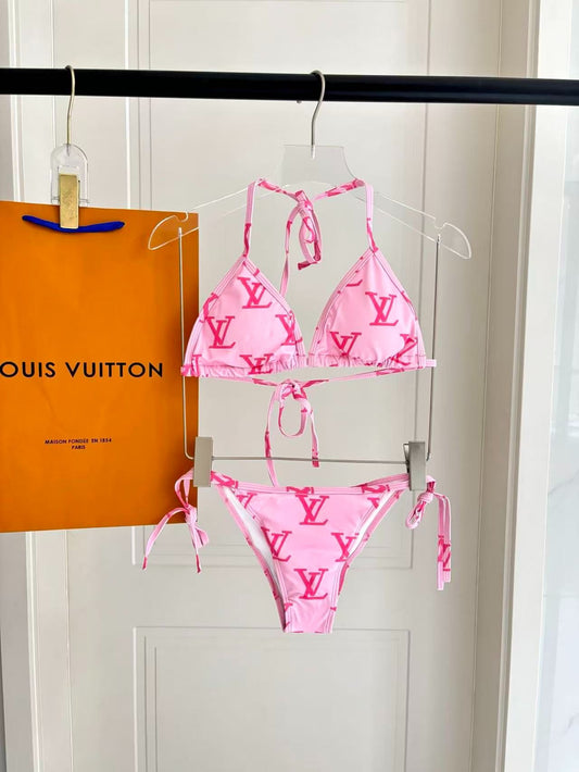 Bikini Monogram Rosa
