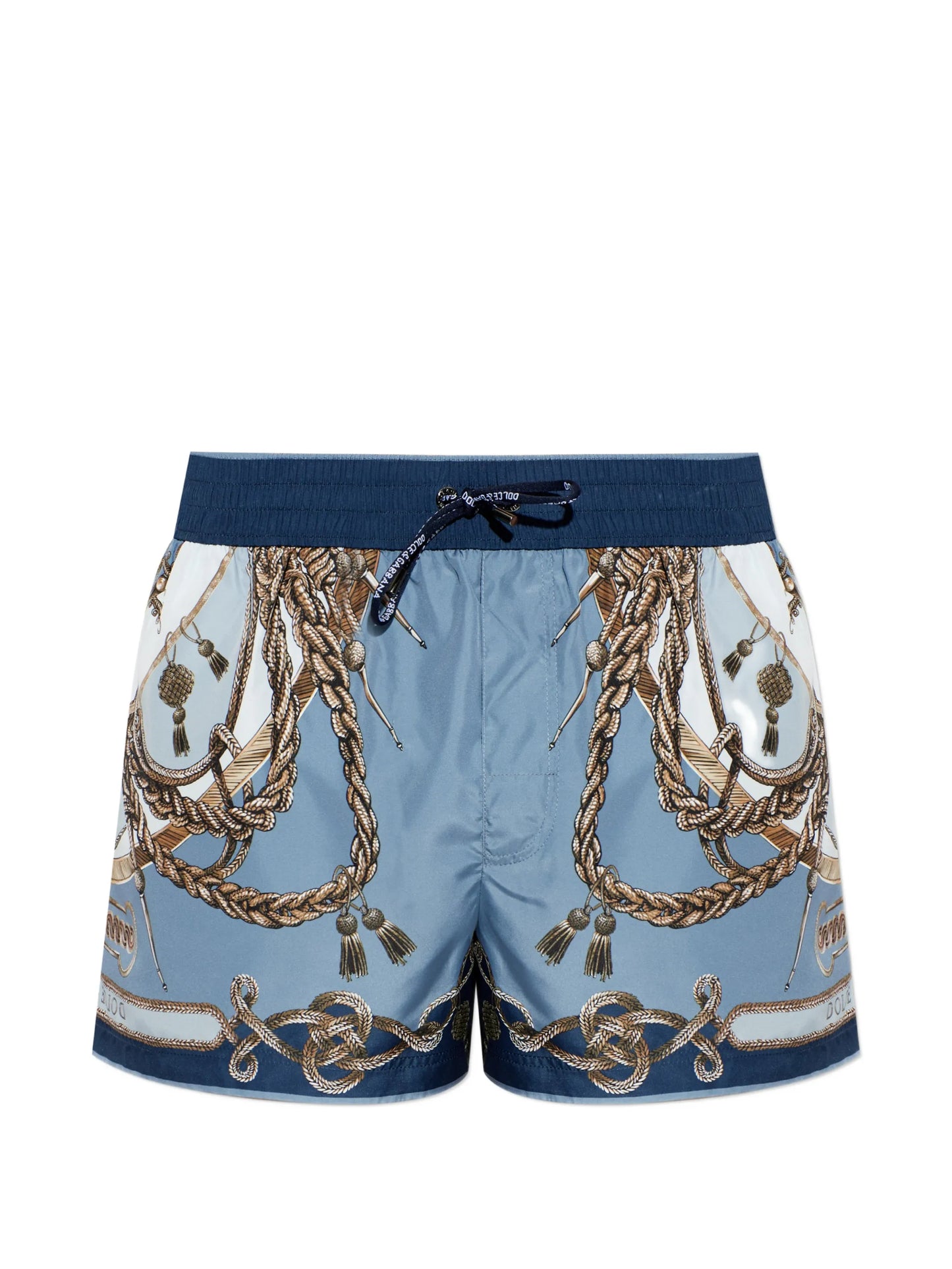 Costume da bagno con stampa azzurro