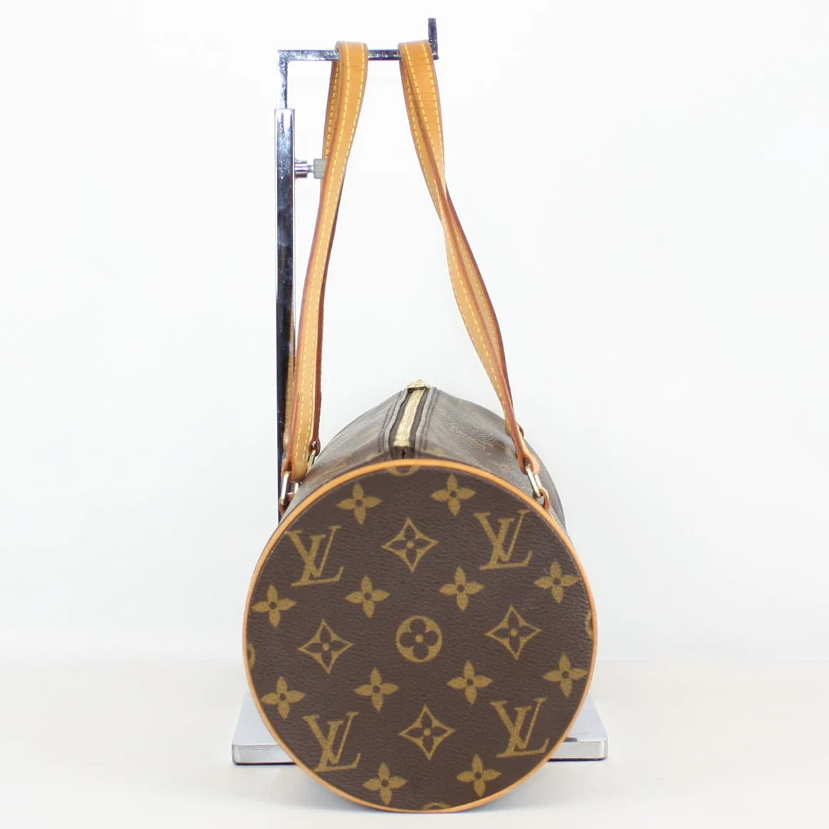 Monogram Papillon 30 Shoulder Bag M51385 Brown