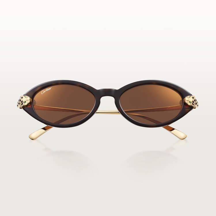Women's Panthère de CT tortoiseshell acetate sunglasses