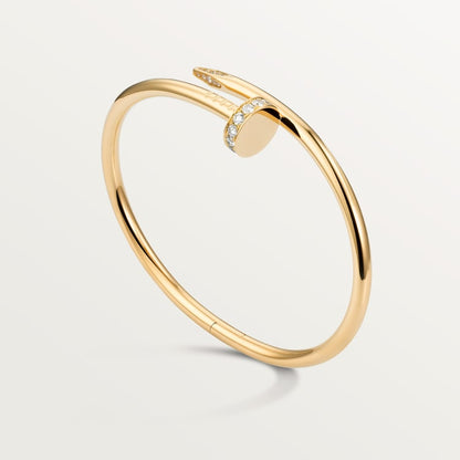 Juste un Clou classic diamond bracelet in gold