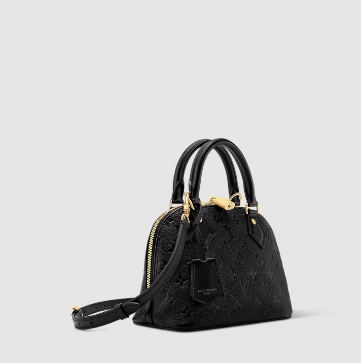 Alma BB Monogram Empreinte Black Leather