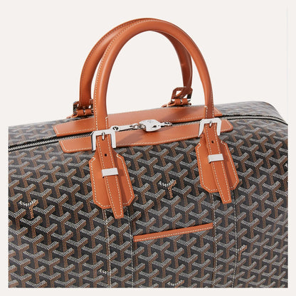 Bowling 45 bag Black & Tan