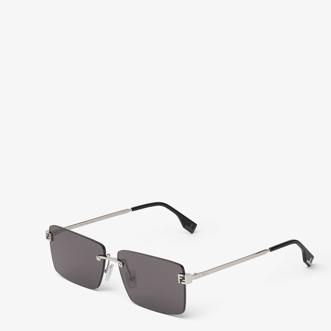 Sky Palladium-tone metal sunglasses for men