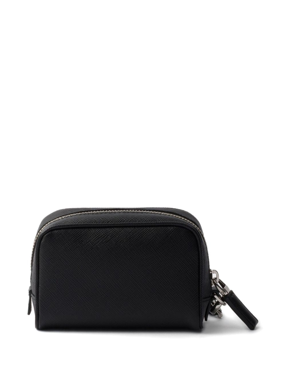 Saffiano pouch nero