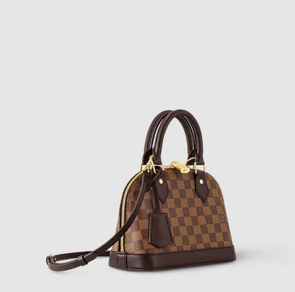 Alma BB Damier Ebene Canvas Brown