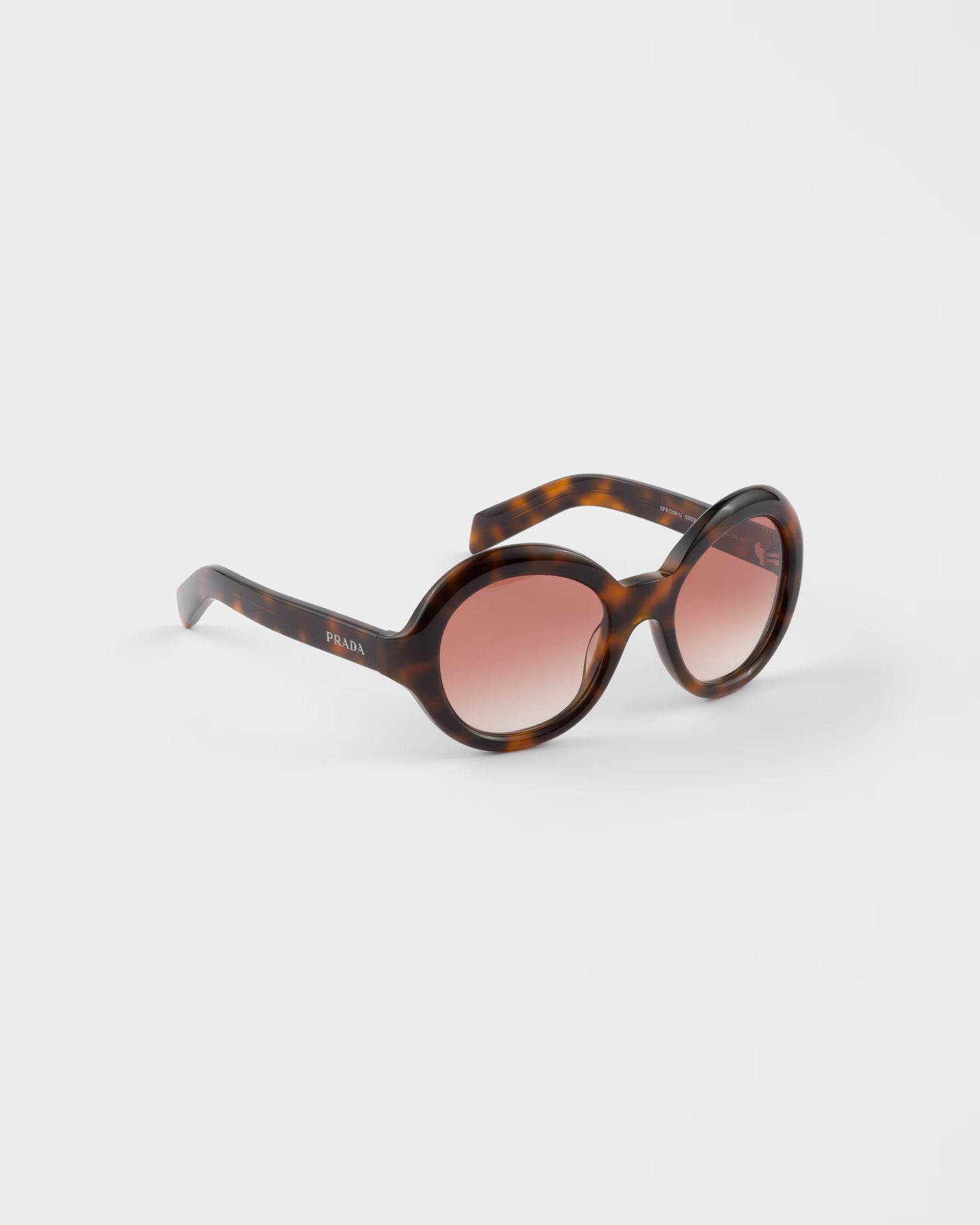 Round Sunglasses with Powder Gradient Lenses