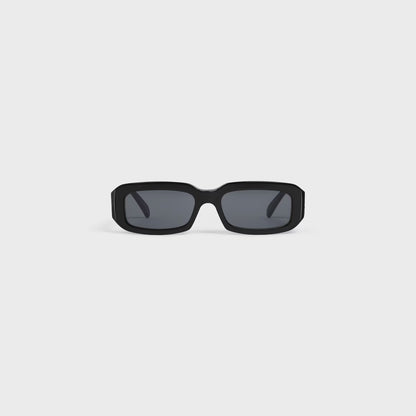 Occhiali da sole Triomphe Uomo 01 in acetato nero