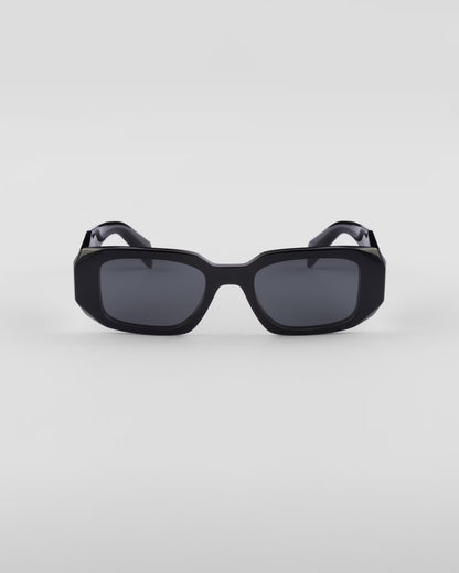 Geometric PP Symbole sunglasses in black