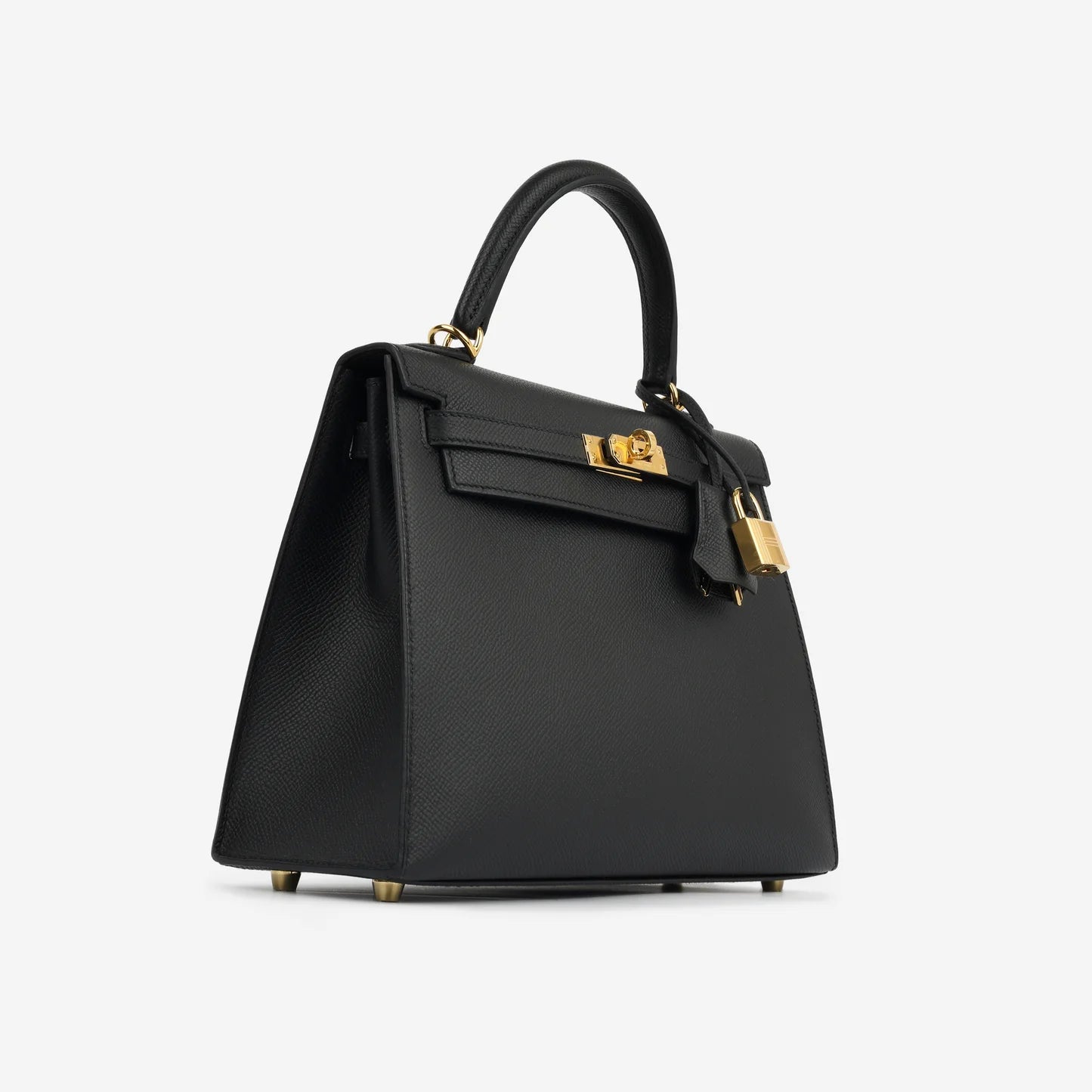 Kelly 25 Schwarz Epsom
