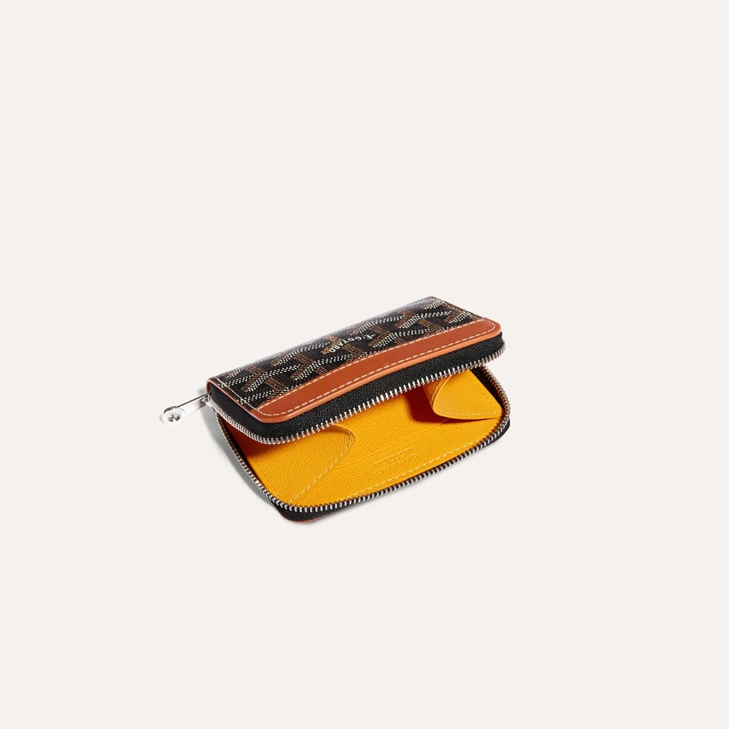 Matignon Mini Wallet Black & Tan