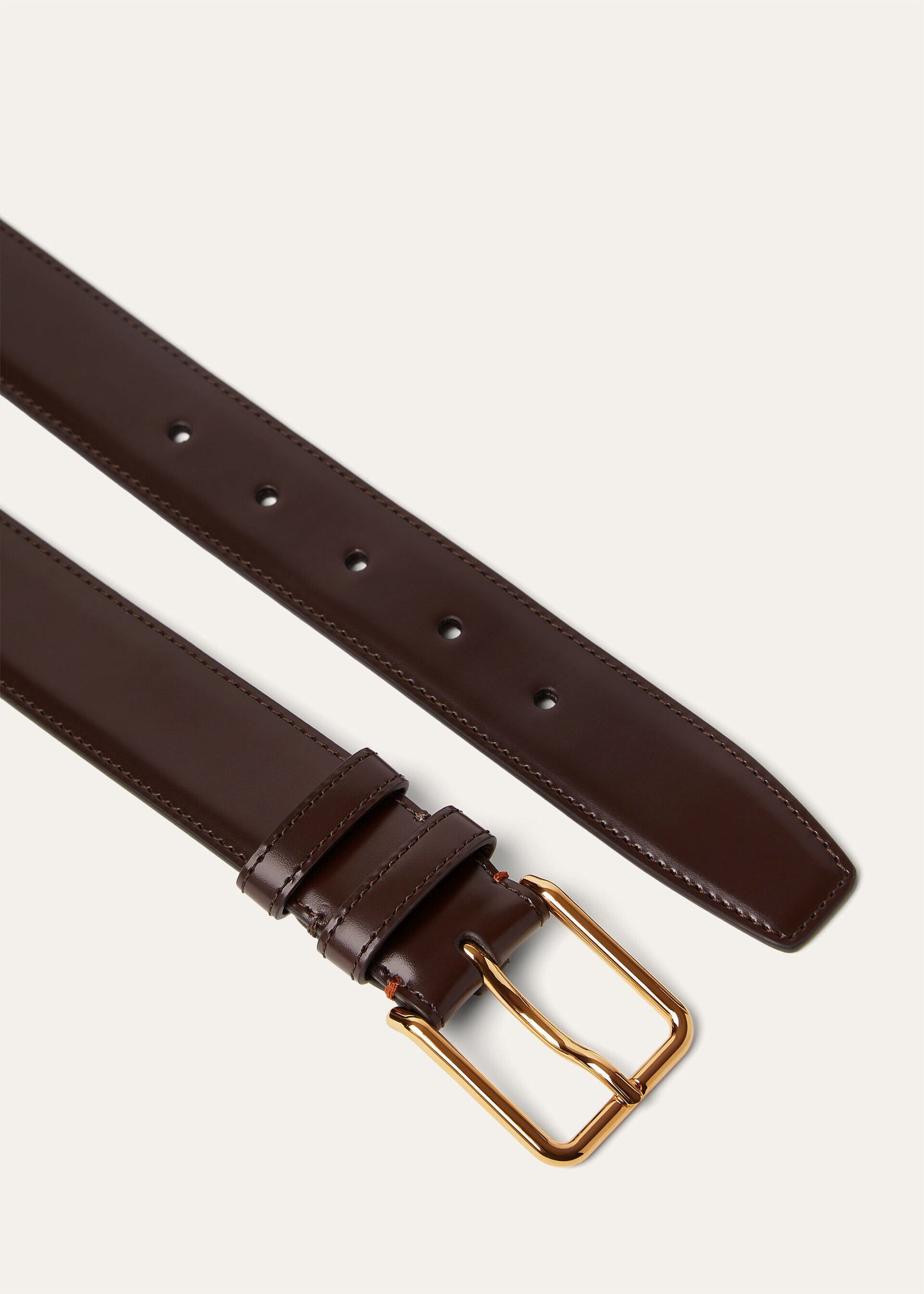 Women's Mayfair Dark Coffee/Sun Gold Belt