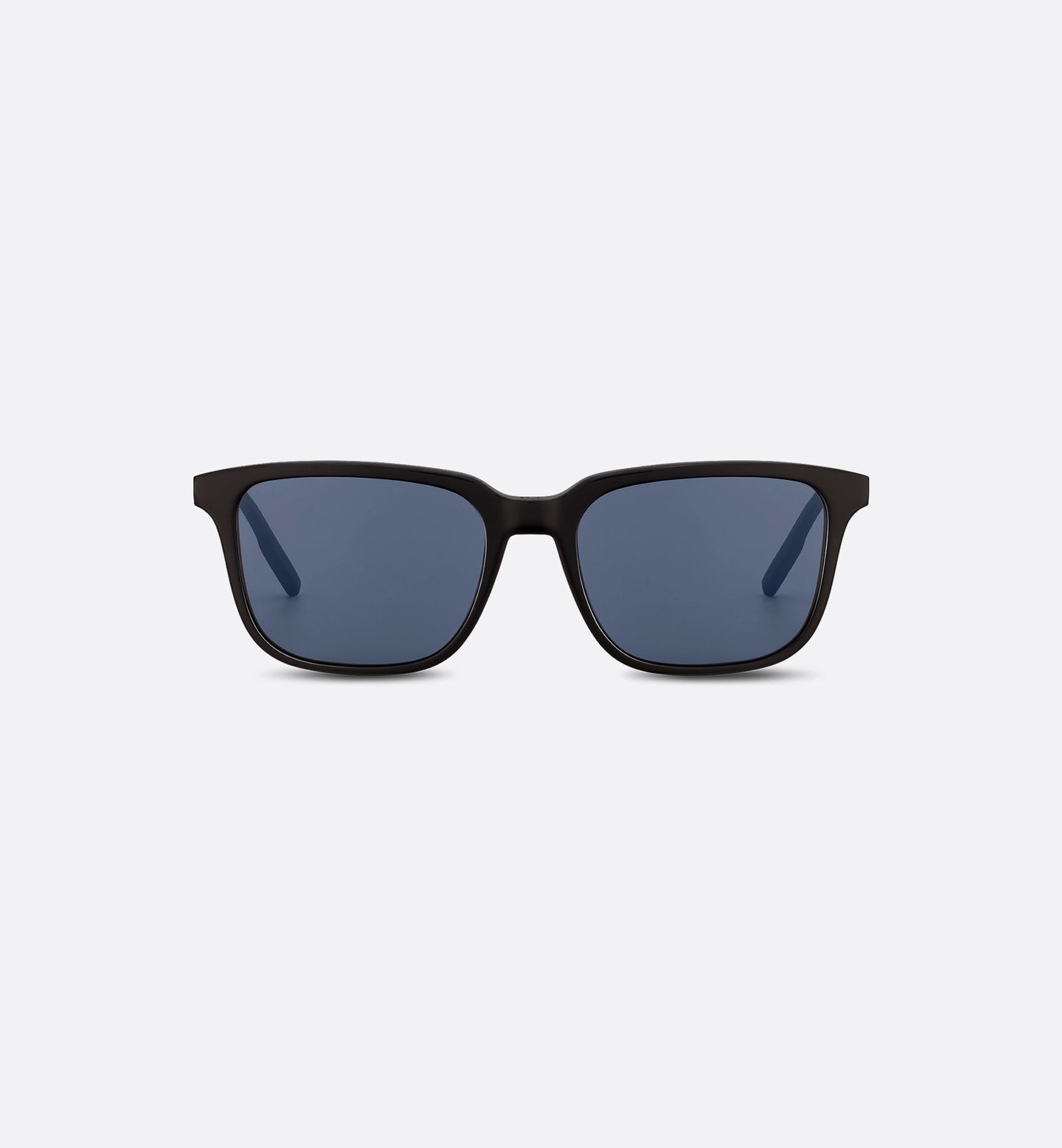 Men's black SU rectangular sunglasses