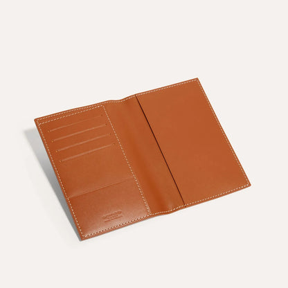 Grenelle Passport Cover Black & Tan