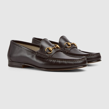 Mocassino GG Horsebit 1953 Marrone Scuro Uomo