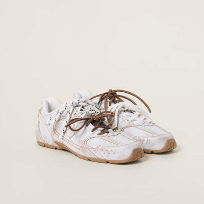 NB X MM 530 SL white leather sneakers