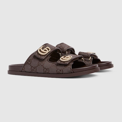 Women's sandal with Double G