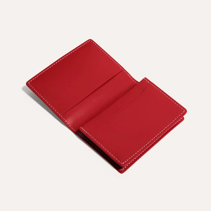 Malesherbes Card Wallet Red