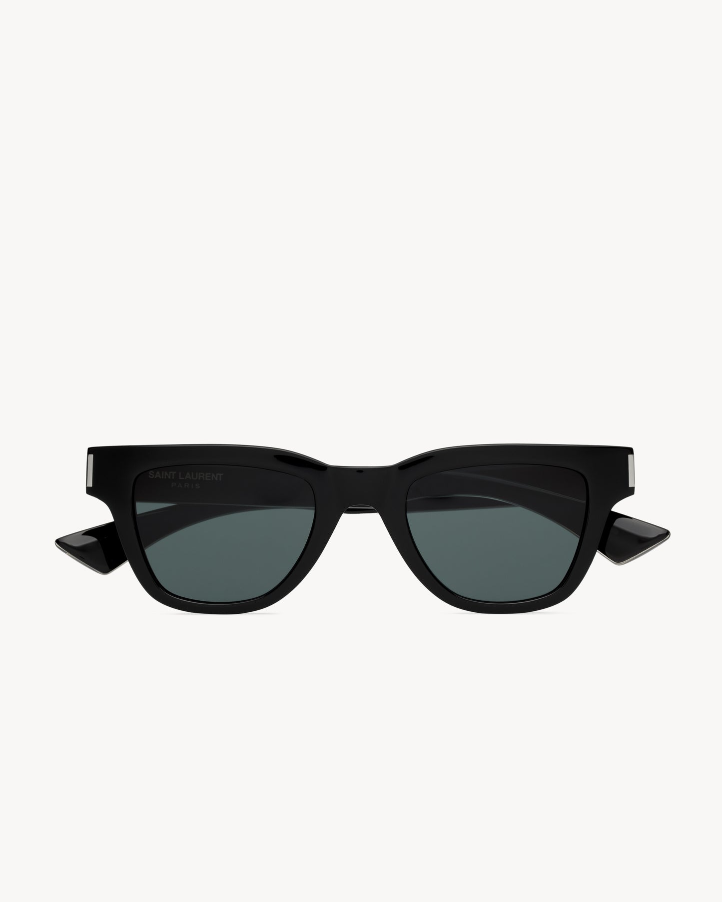 Men's Wellington sunglasses with black and silver acetate and resin frame