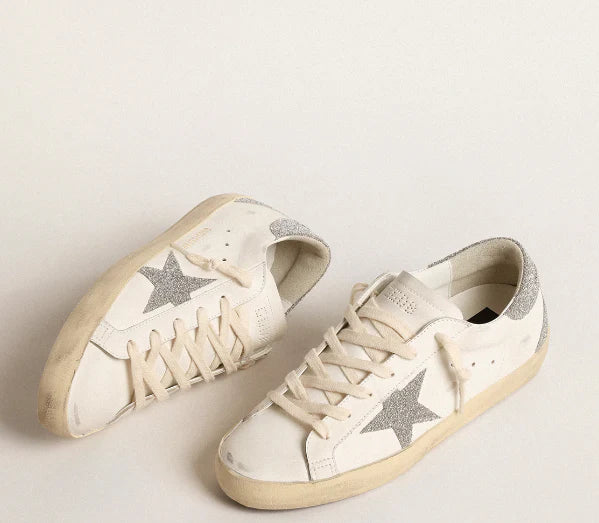 Stella e talloncino in cristalli Swarovski argento