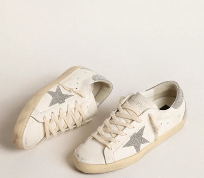 Stella e talloncino in cristalli Swarovski argento