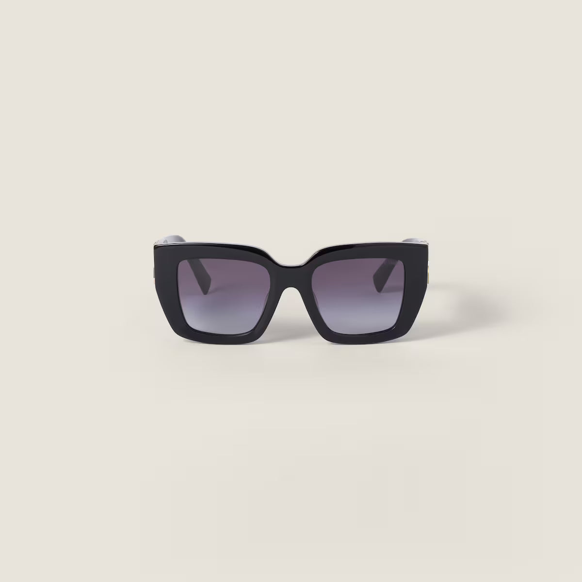 Miu Glimpse Sunglasses Gradient Smoke Grey Lenses
