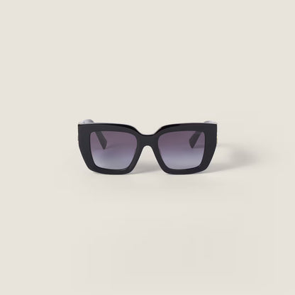Miu Glimpse Sunglasses Gradient Smoke Grey Lenses