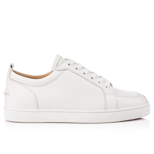 Rantulow Sneakers aus genarbtem Kalbsleder in der Farbe Milch