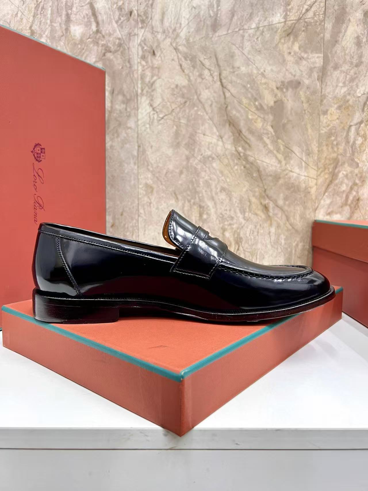 Mocassini Sergio in Pelle di vitello Nero