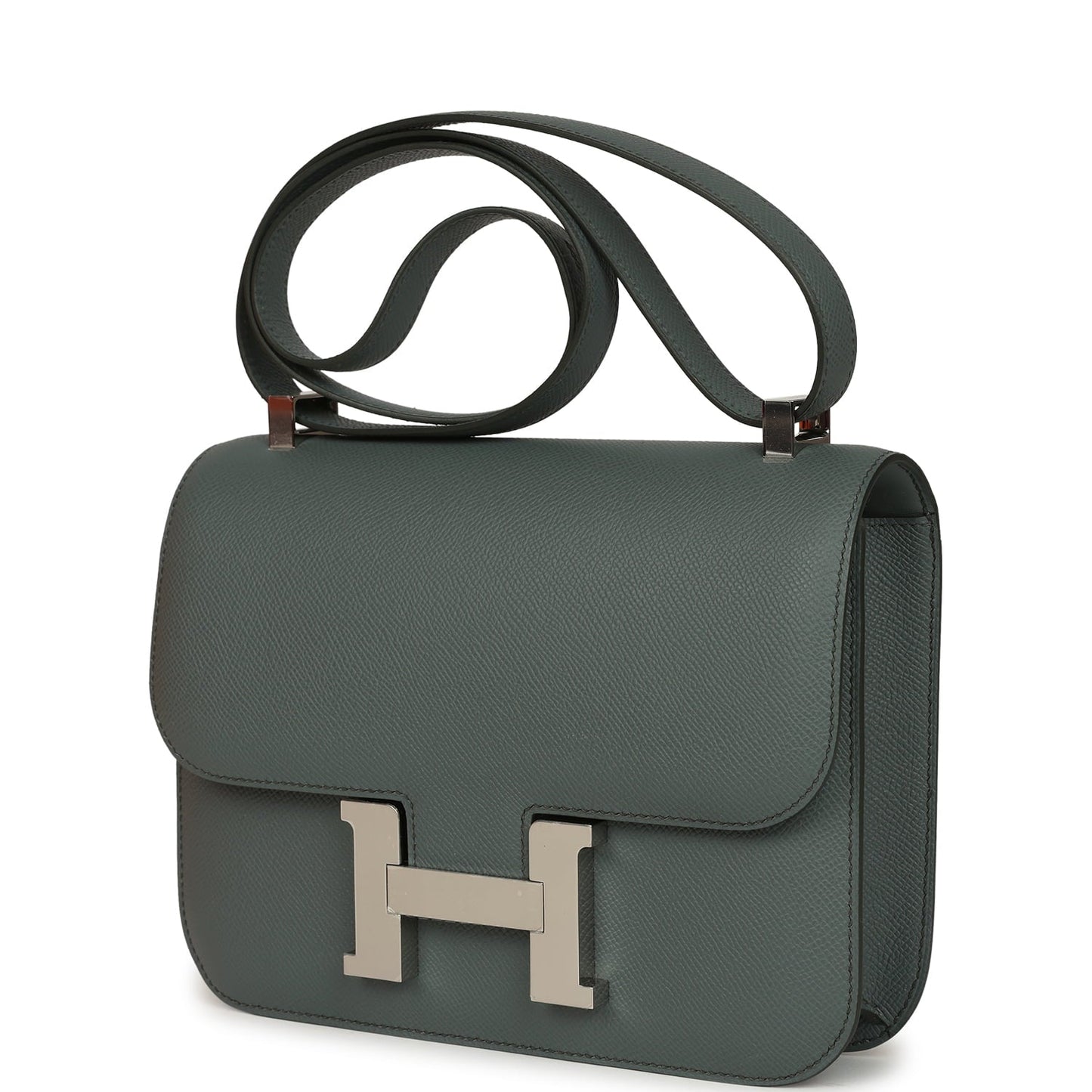 Constance 23 Almond Green Epsom Palladium Hardware