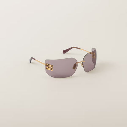 Aube Sunglasses Mauve Lenses Large Version