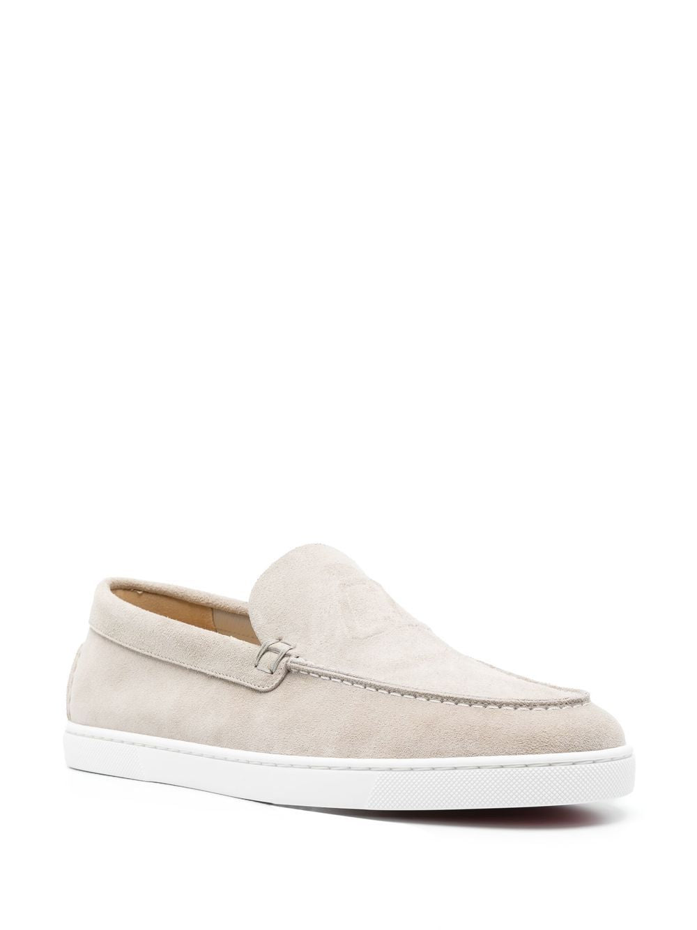 Scarpe da barca in pelle scamosciata Varsiboat beige