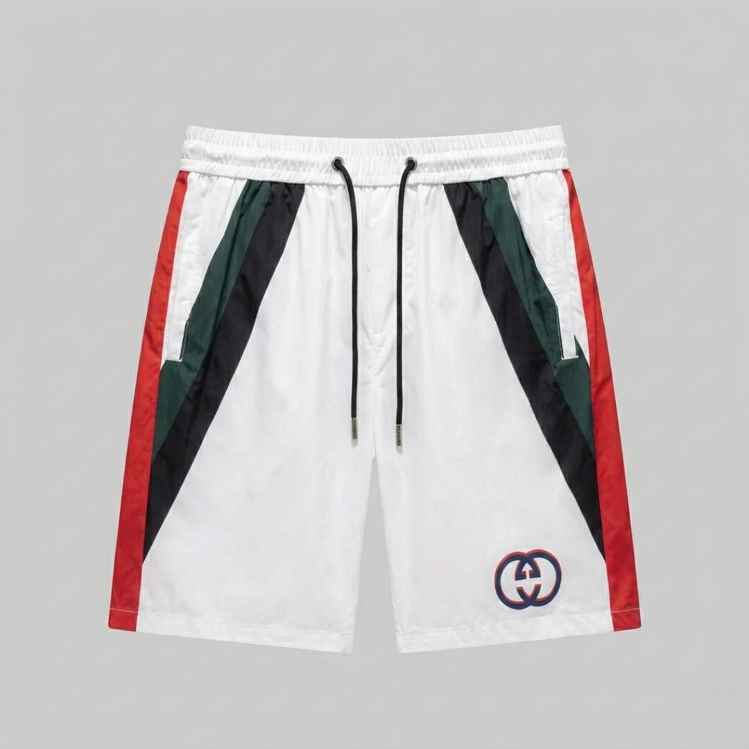 Costume da Bagno Stampa Logo Bianco
