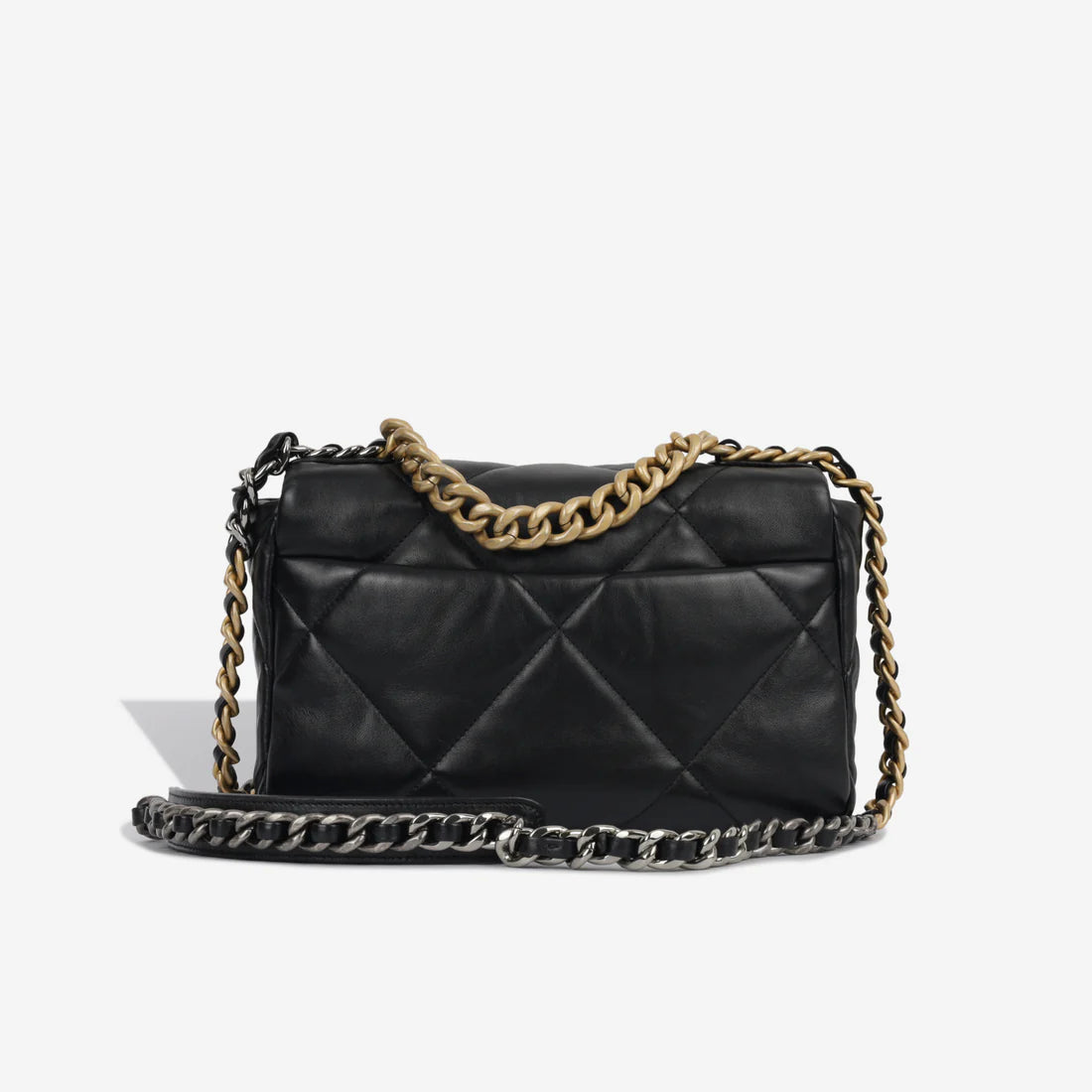 19 Small Flap Bag Black