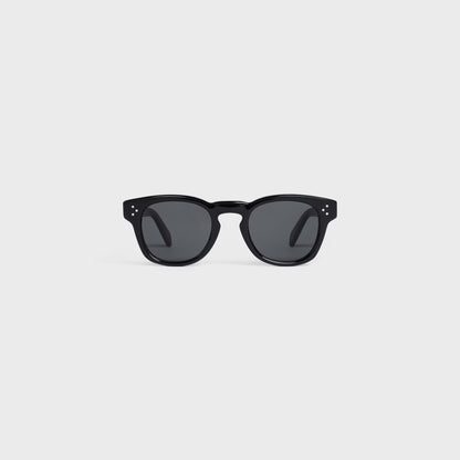 Occhiali da sole Black Frame 42 in acetato nero
