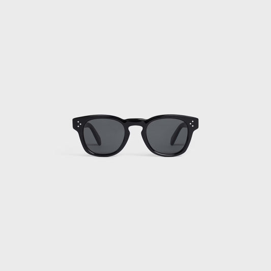 Occhiali da sole Black Frame 42 in acetato nero