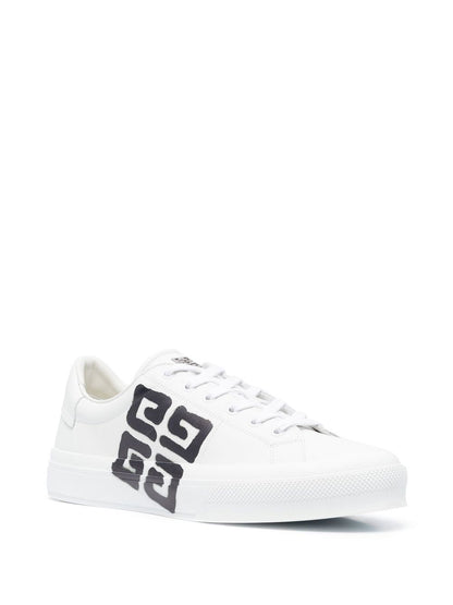 White 4G City Sport Sneakers