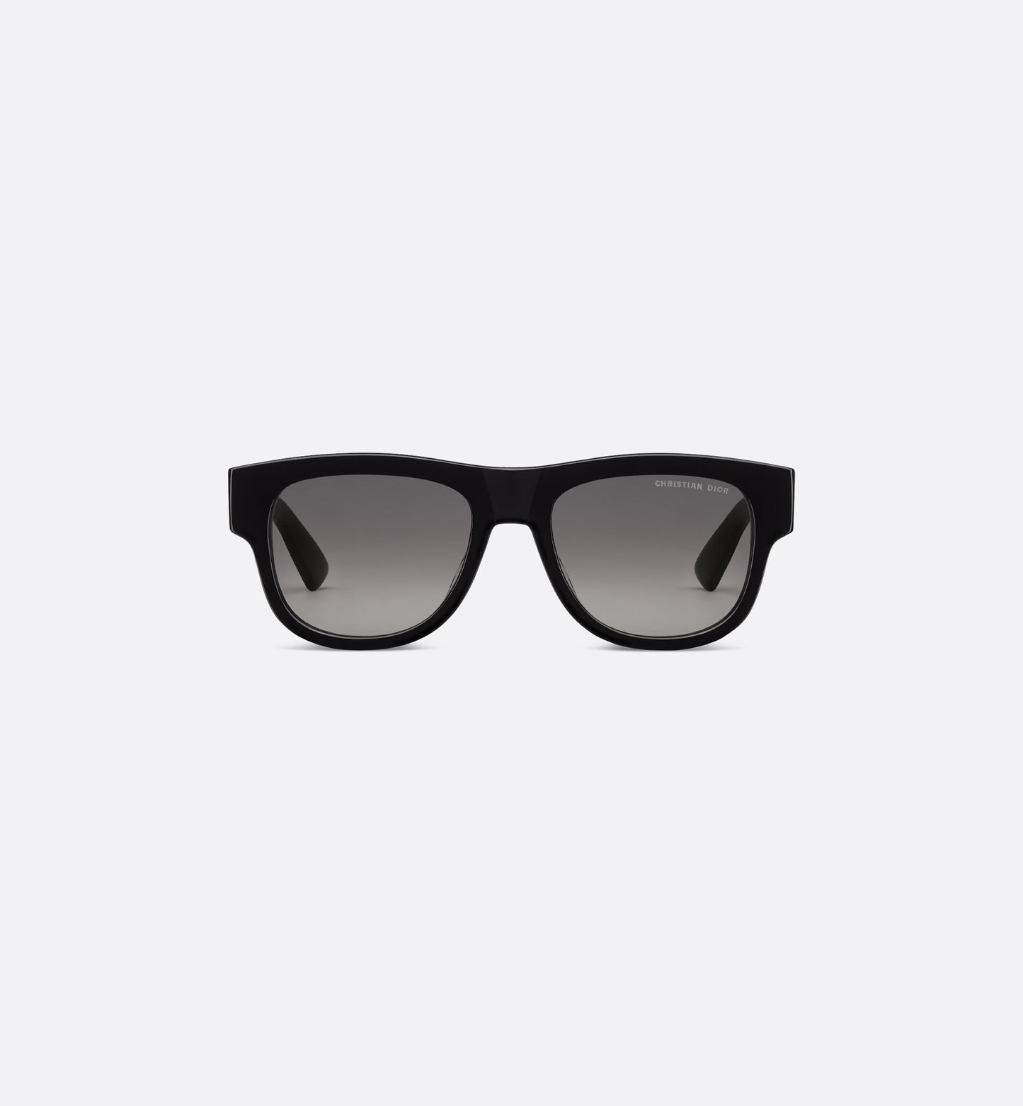 Men's Oblique S4I Black Square Sunglasses