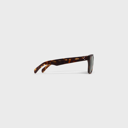 Occhiali da sole Black Frame 45 in acetato caramello havana