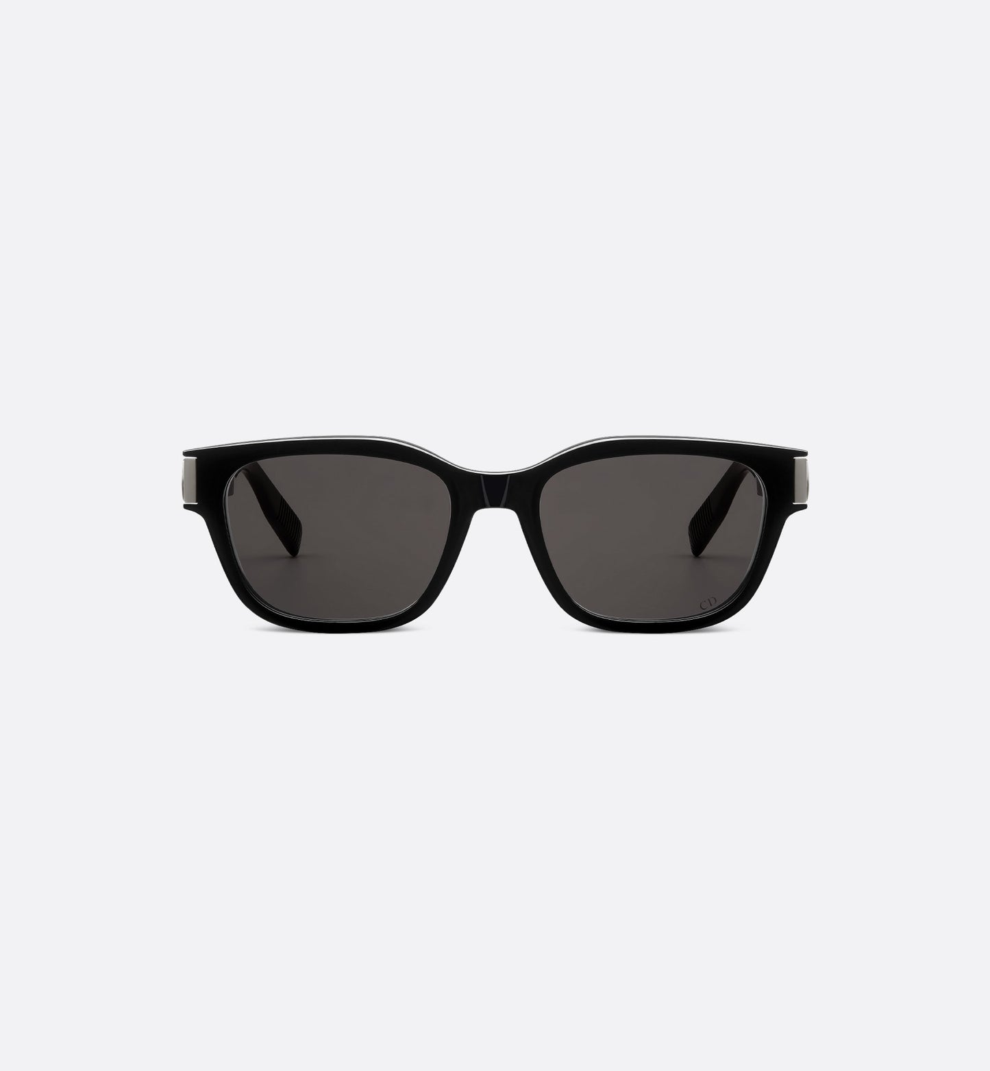 CD Icon S1I Schwarze quadratische Herren-Sonnenbrille