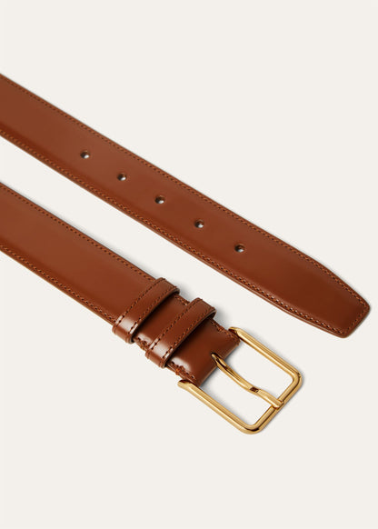 Women's Mayfair Cocoa Bean/Sun Gold Belt
