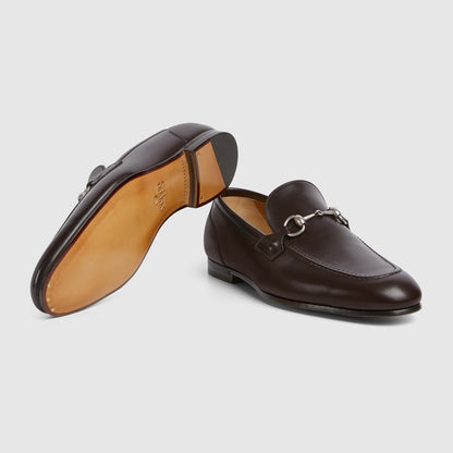 Mocassino GG Jordaan Marrone Scuro Uomo