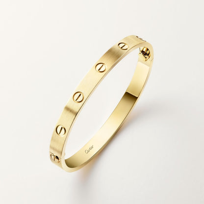 LOVE bracelet classic model in brushed gold color